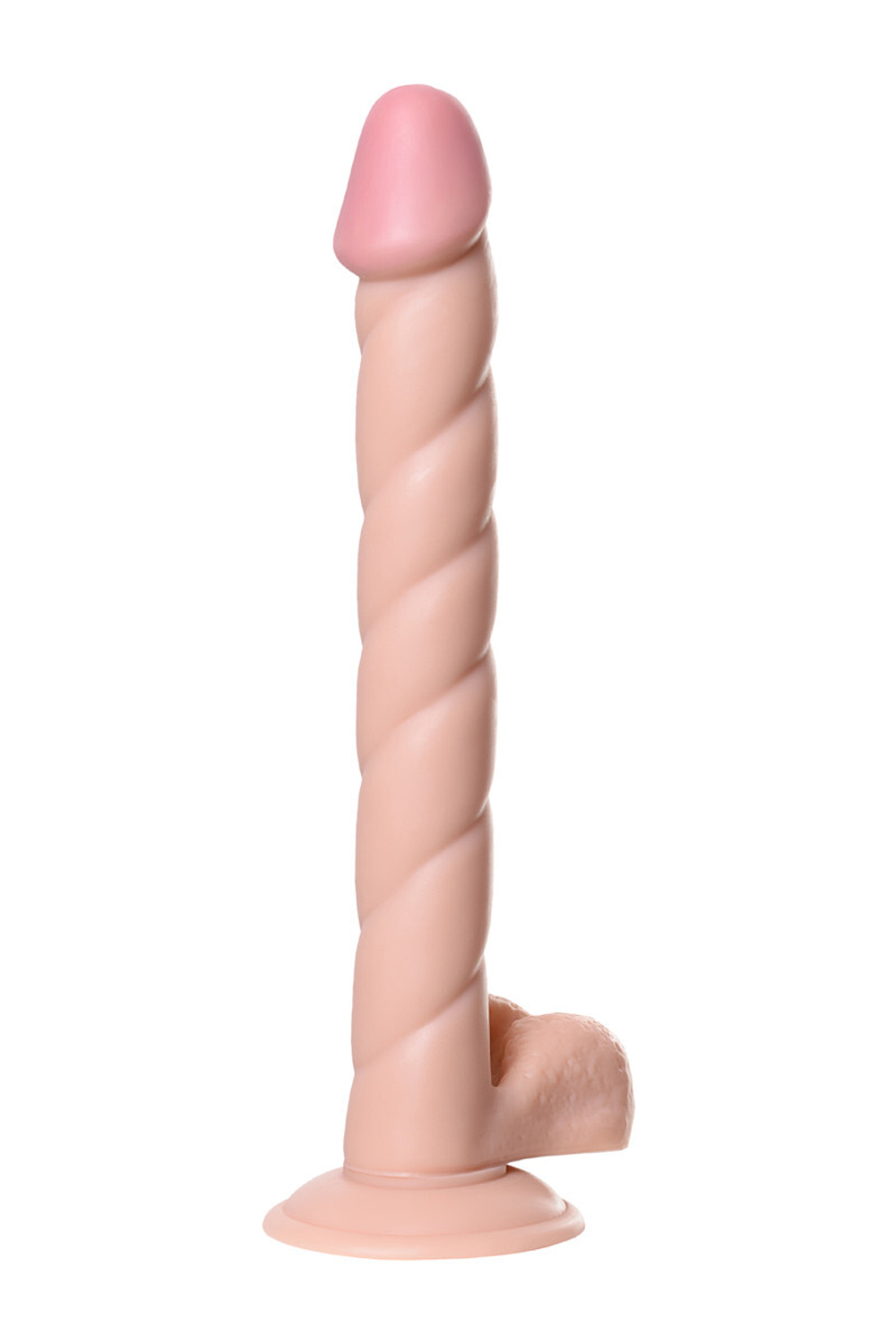 Реалистичный фаллоимитатор TOYFA RealStick Nude, PVC, телесный, 31,5 см