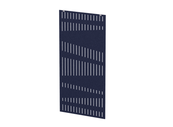 Перегородка с декором "Диаграмма" (фурнитура в комплекте) 120х1,2х240