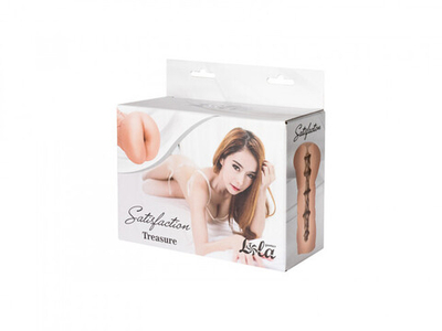 Мастурбатор-анус закрытого типа Satisfaction Treasure (Цвет: телесный)