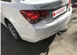 Фаркоп Chevrolet Cruze седан 2009-2016, Chevrolet Cruze хетчбек 2011-2016, условно-съемный,(без электрики) Трейлер.9450