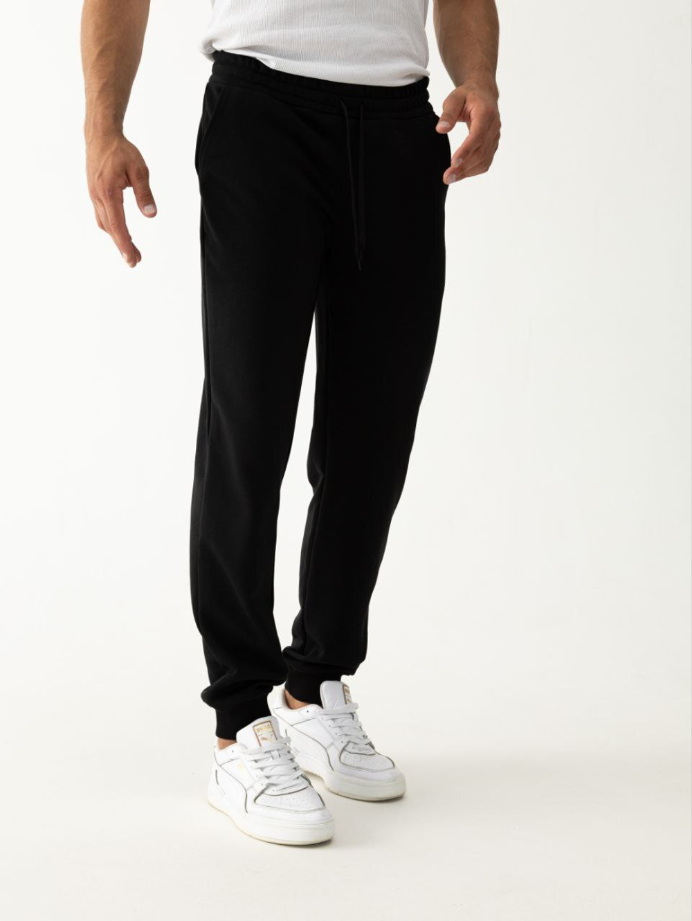 Брюки спортивные мужские(без начеса)Уголь