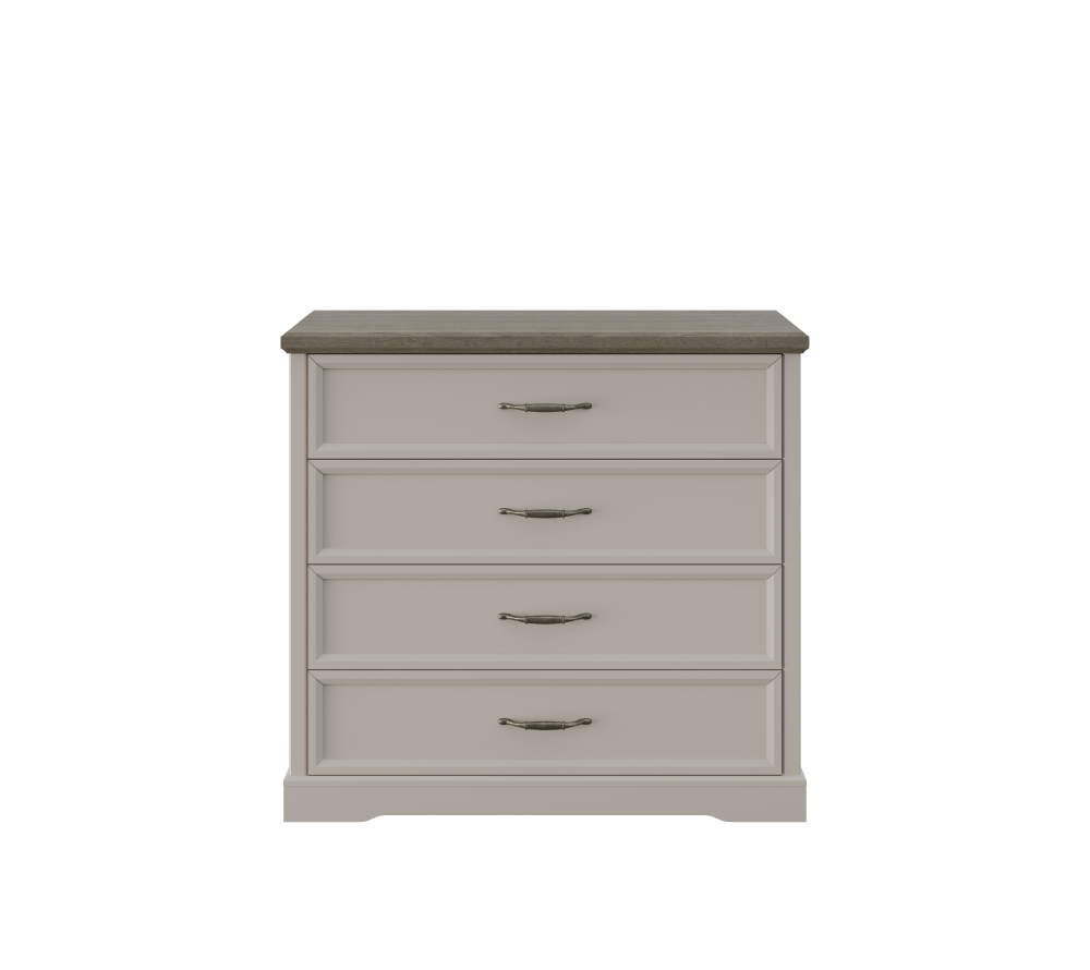 TOSCANA NEW, Комод 4S. Цвет ПЕРСИДСКИЙ ЖЕМЧУГ/КАНЬОН