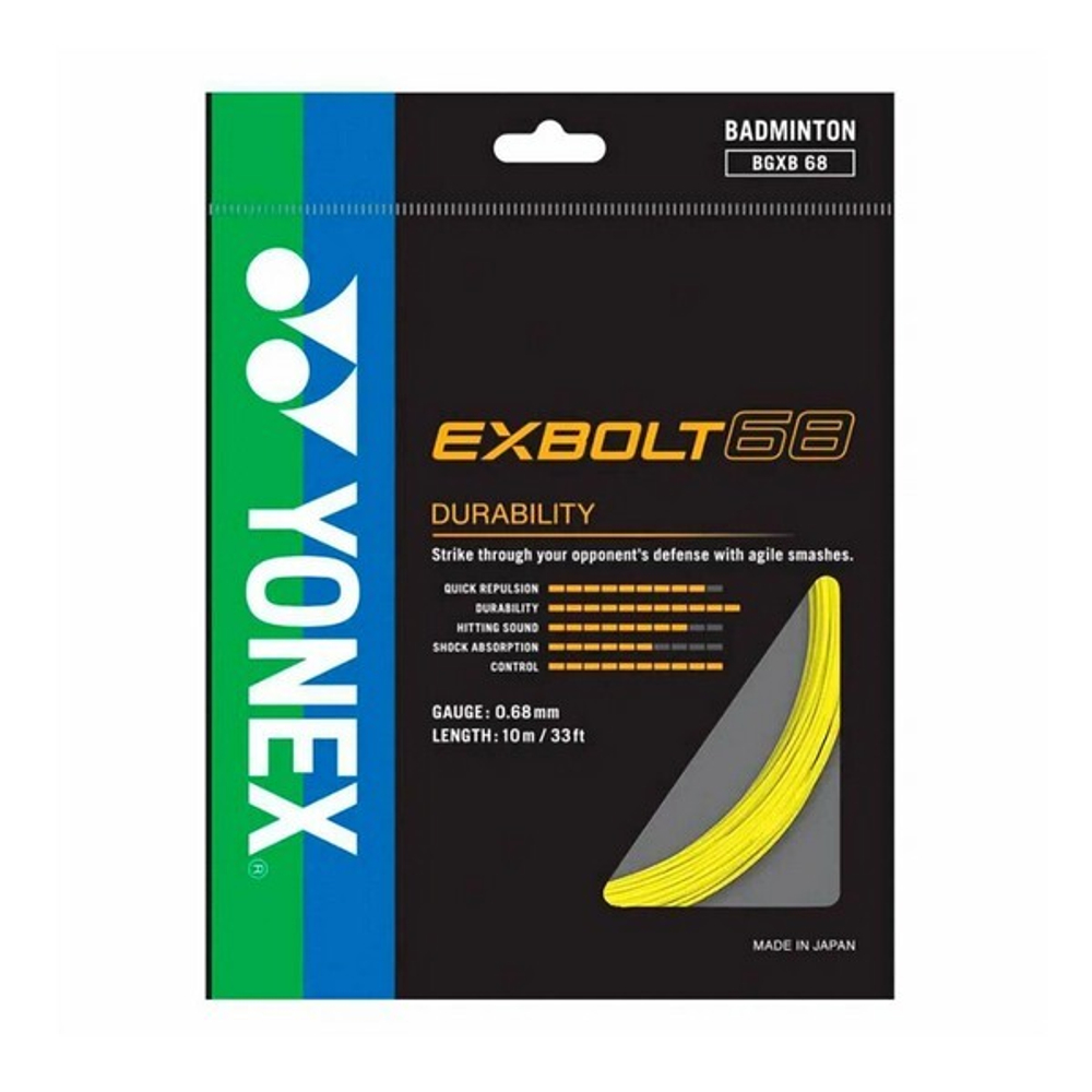 Струна для бадминтона YONEX EXBOLT 68 (10м) купить недорого в Москве