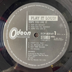 Винтажная виниловая пластинка LP Geordie Hope You Like It (Japan 1973) (Obi) Give You Till Monday