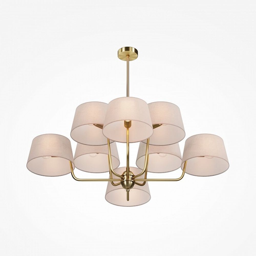 Люстра на штанге Maytoni  MOD360PL-08BS