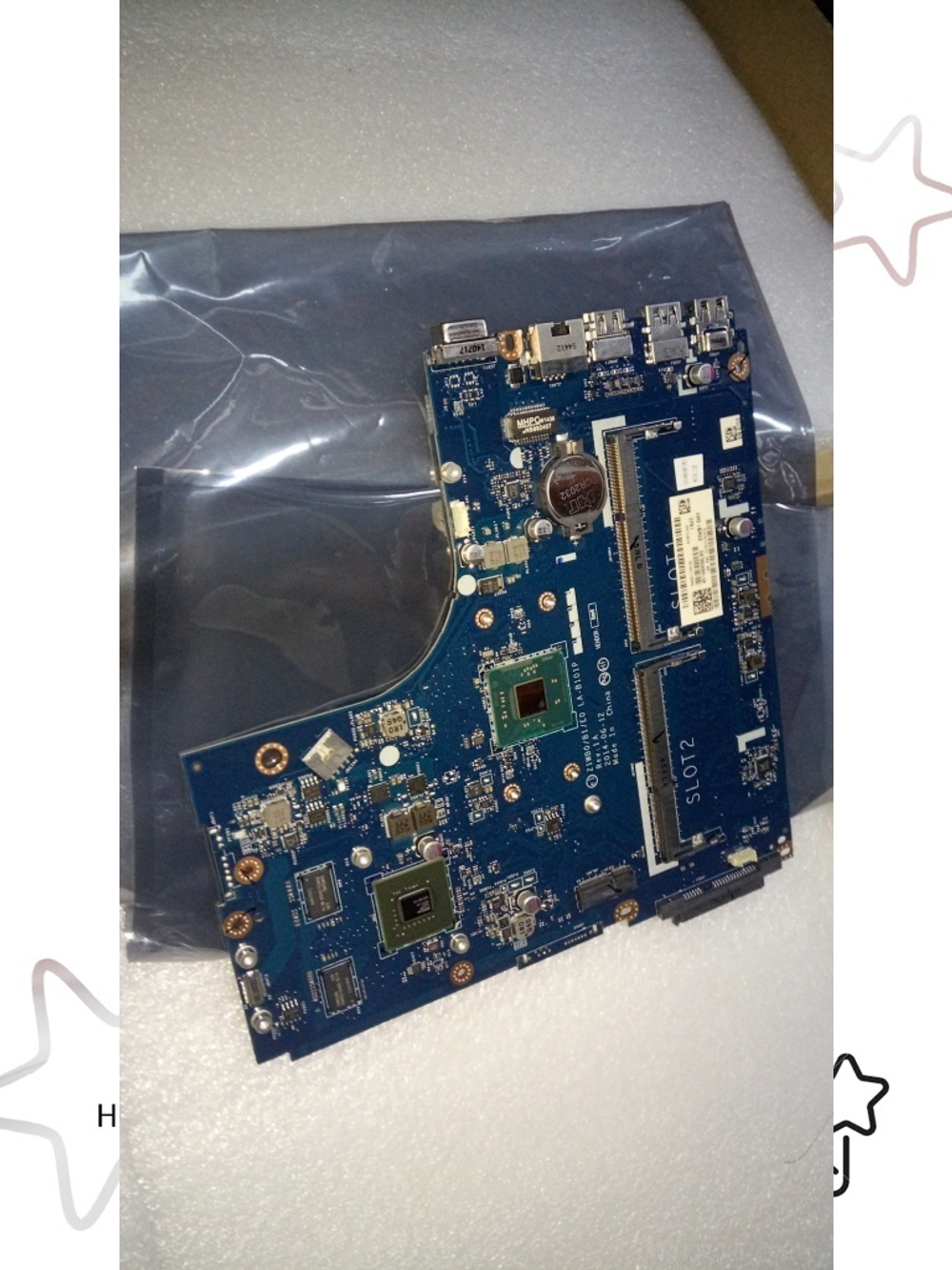 Материнская плата для ноутбука Lenovo B50-30 W/1G N3530 FP 1000 (5B20G46183), оригинал