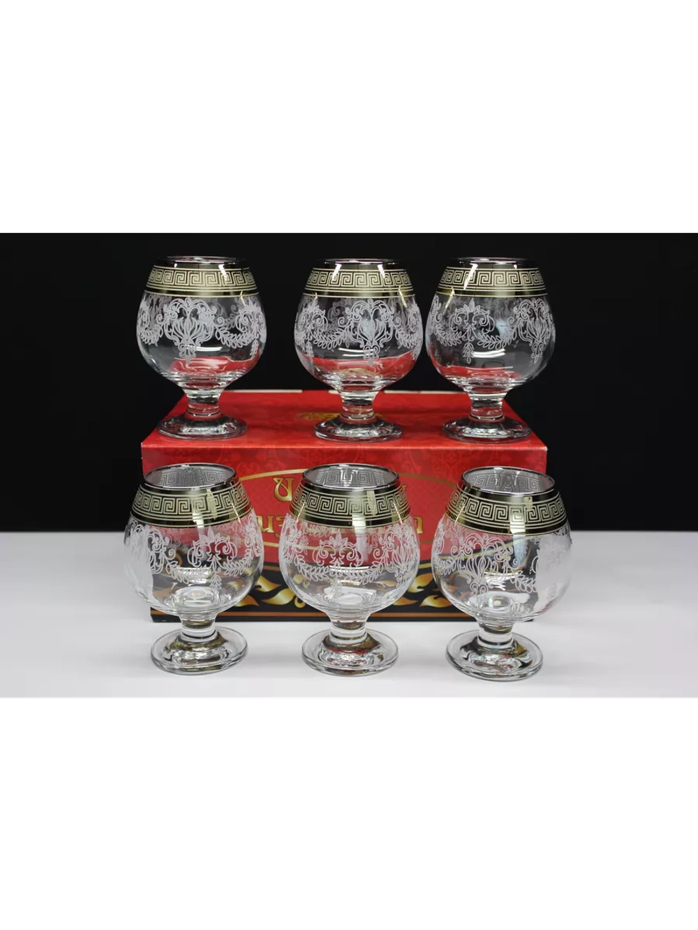 Бокалы для коньяка и бренди 6 шт 395 мл