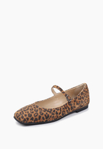 Туфли // Mary Jane // Dark Leopard // Suede