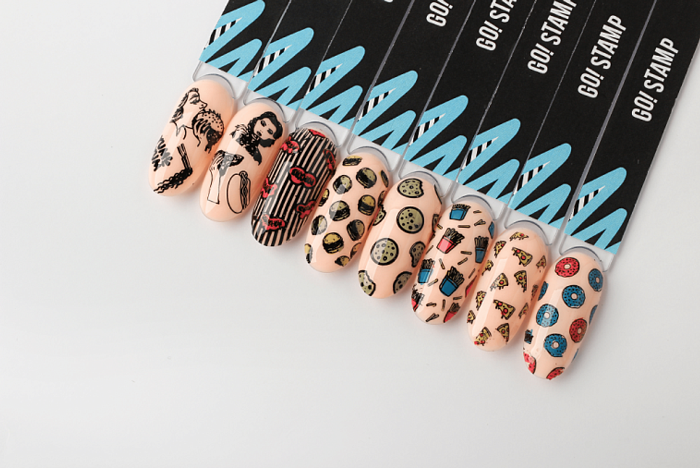 GO! Stamp Пластина для стемпинга 118 Yum