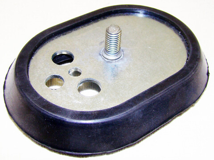 Фланец овальный RCA с прокладкой для ТЭНов