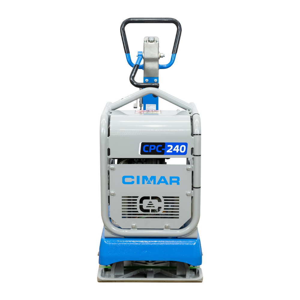 Виброплита реверсивная гидравлическая CIMAR CPC-240 (YANMAR L70)