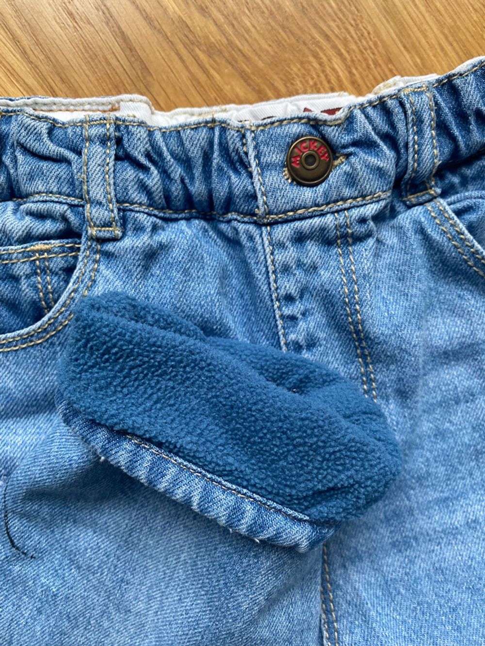 Джинсы Zara утепленные, 104