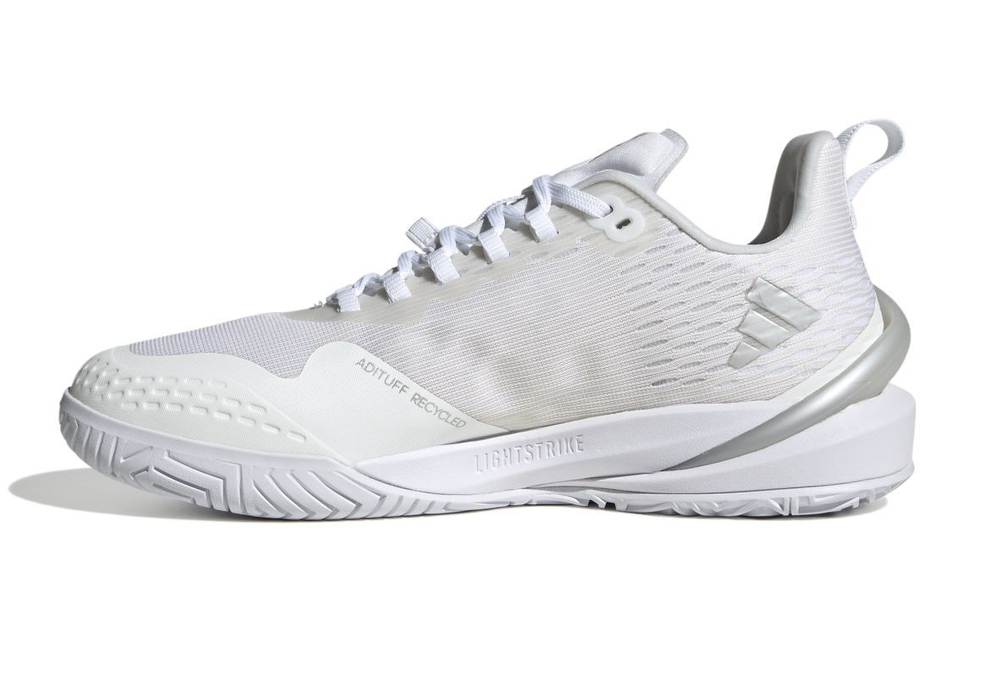 Женские теннисные кроссовки Adidas Adizero Cybersonic W - cloud white/silver metallic/grey one