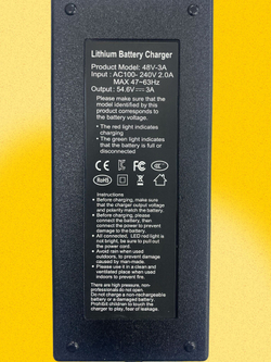 Универсальное зарядное устройство 48V 3A IEC