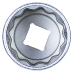 KING TONY (423029M) Головка торцевая глубокая двенадцатигранная 1/2", 29 мм