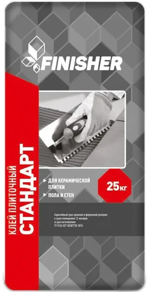 Клей плиточный Стандарт Финишер  25кг
