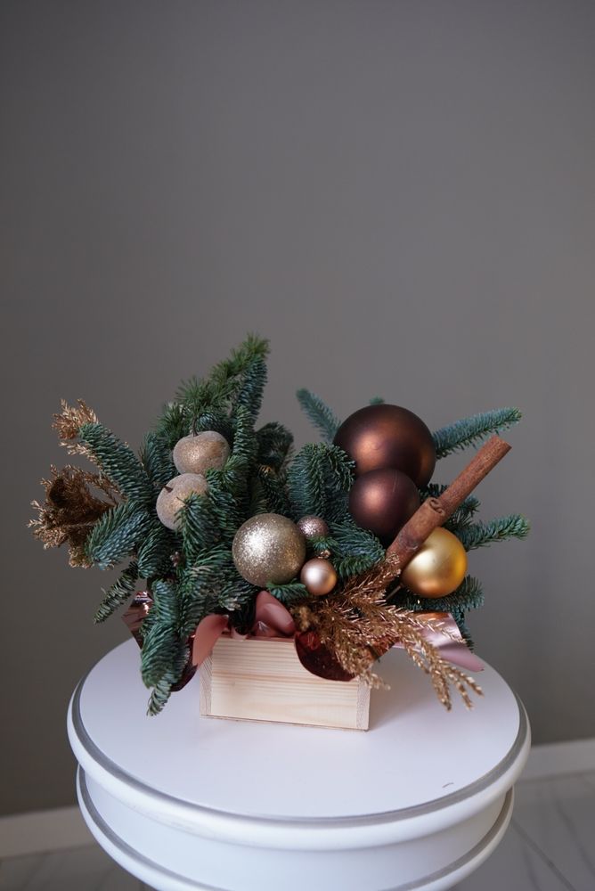 Новогодняя композиция &quot;Пряности&quot; в размере S