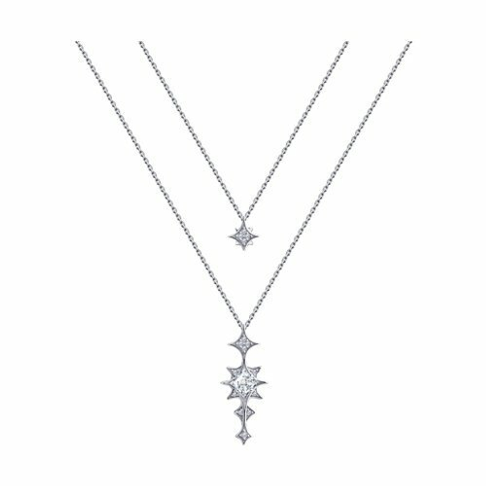 Колье из серебра