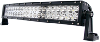 Балка LED 180W (800*65*40мм) 2ряд изогнутая 12в60 #GZ043