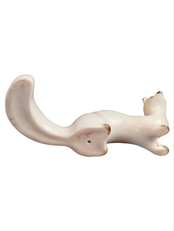 Фарфоровая статуэтка "Ласка" Полонне ЗХК