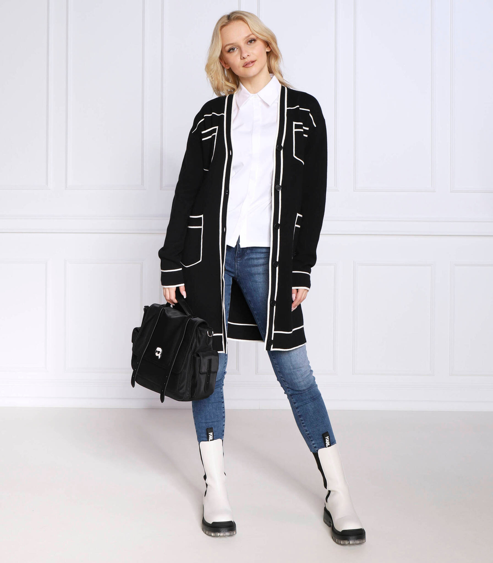 рубашка elastic waist Karl Lagerfeld - белый(230W1650)