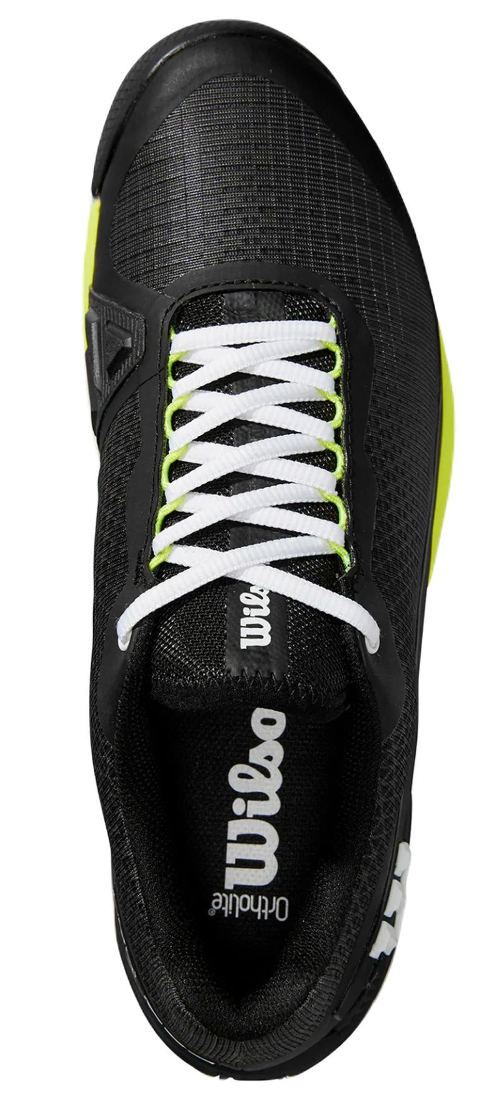 Теннисные кроссовки Wilson Rush Pro 4.0 Clay - black/white/safety yellow