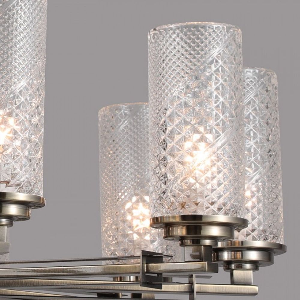 Подвесная люстра ILLUMICO  IL8682-10P-10 BR