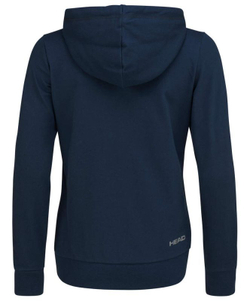 Женская теннисная куртка Head Club Greta Hoodie FZ W - Blue