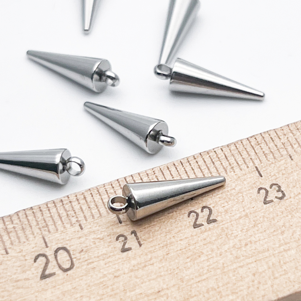 Подвеска Шип, сталь, размер 16*5 мм, цена за 1 шт