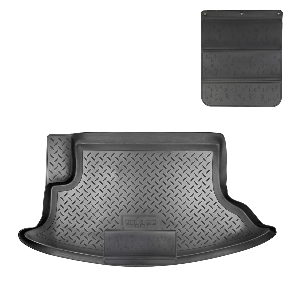 Коврик в багажник Norplast/Unidec для VAZ Lada Niva Travel (2020-), Черный, арт.NPL-P-12-51-2-APP