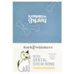 Dr. Mercola, Bark & Whiskers ™, Dental Chew Bones, для собак, для больших собак, 12 костей, 60 г (2,1 унции)