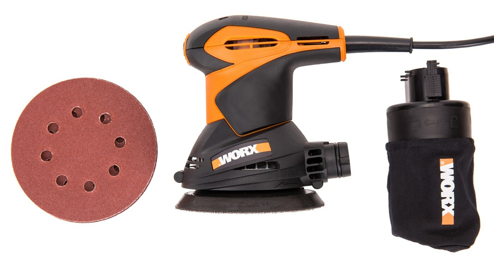 Орбитальная шлифовальная машина сетевая WORX WX652.1