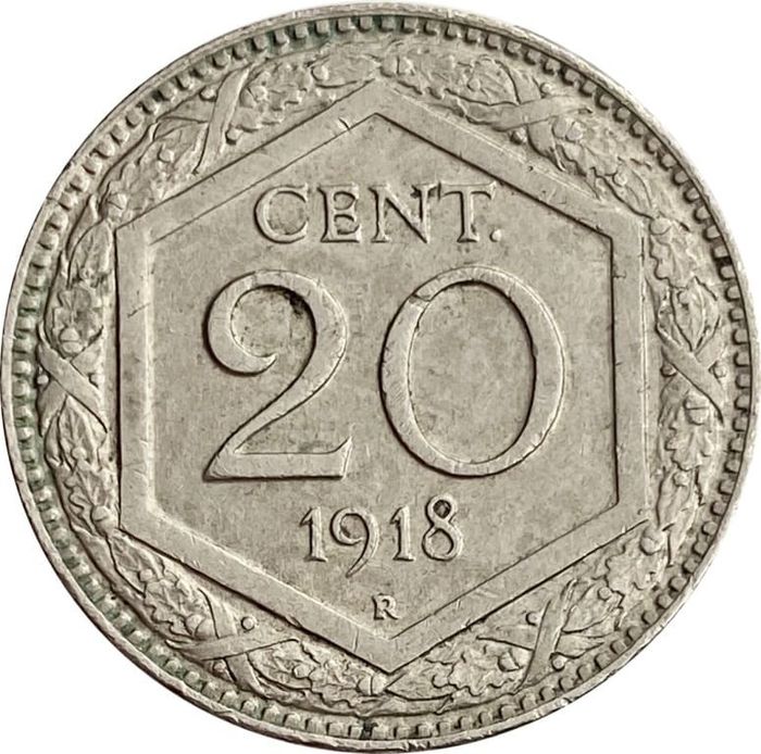 20 чентезимо 1918 Италия