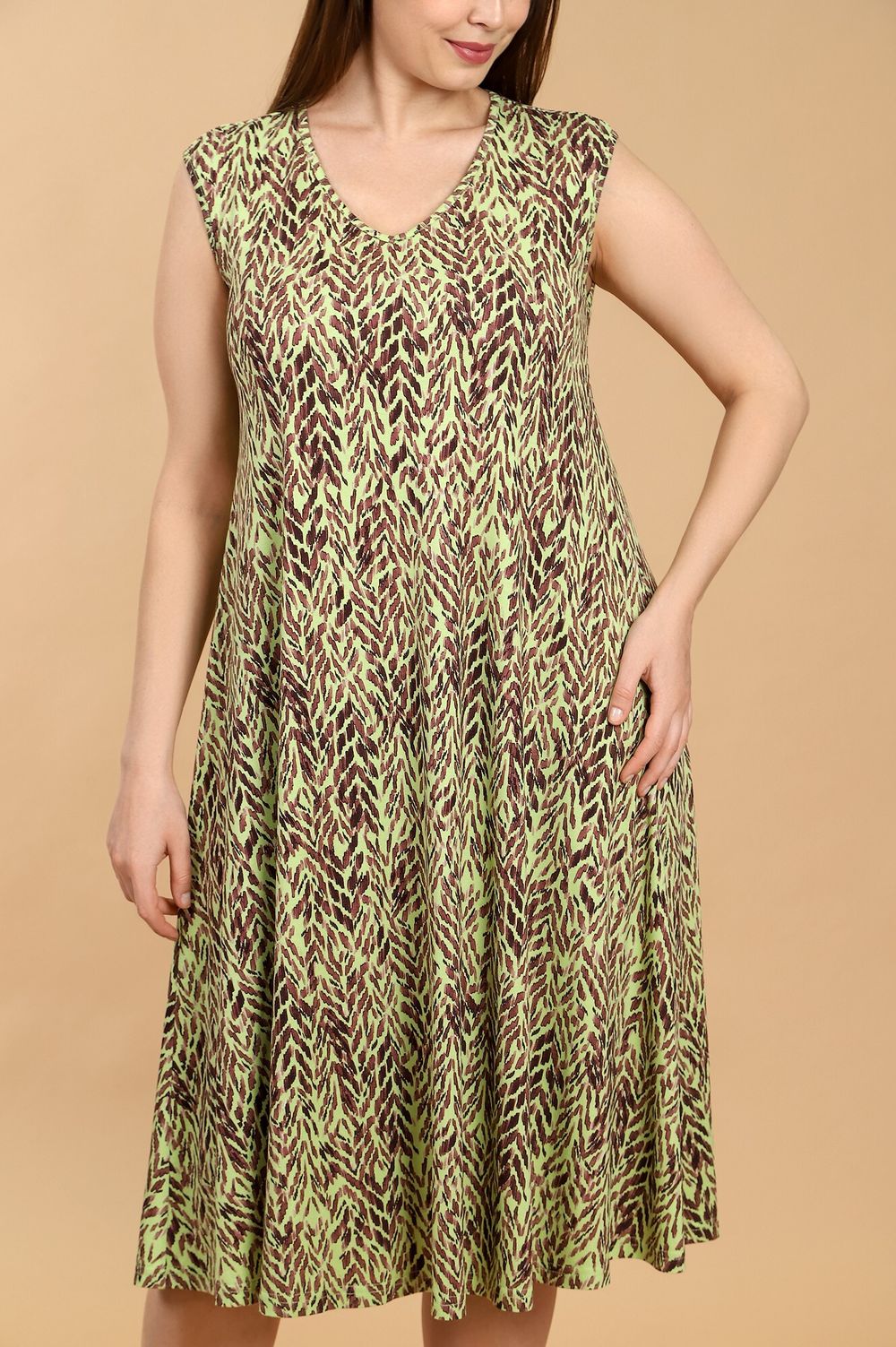 Сарафан Дыхание лета-2 Виотекс ЗЕЛЁНЫЙ