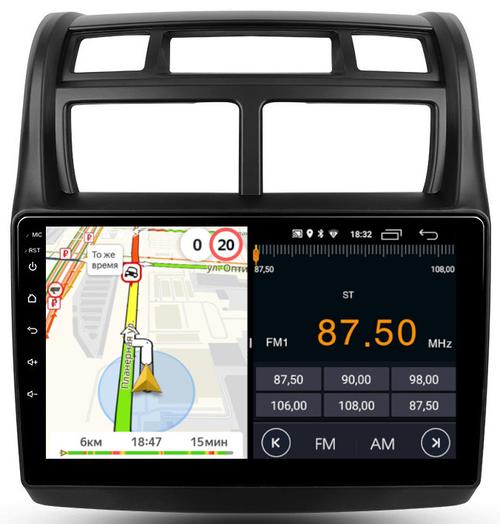 Магнитола для KIA Sportage 2 2008-2010 - Parafar PF536FHD на Android 13, CarPlay, 4G SIM-слот