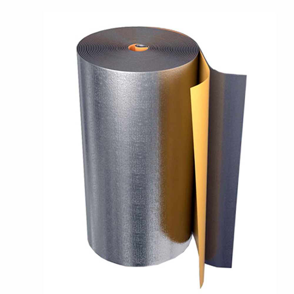 Рулон теплоизоляционный самоклеящийся Energoflex Black Star Duct AL 5/1,0-20 (на 20 кв.м.)