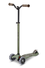 Самокат Maxi Micro Deluxe Pro LED оливковый