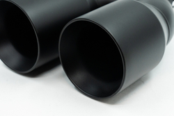 Насадка на глушитель AFM2-60-80 матовая ЧЕРНАЯ