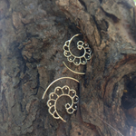 Серьги-спирали АЖУР, серебро