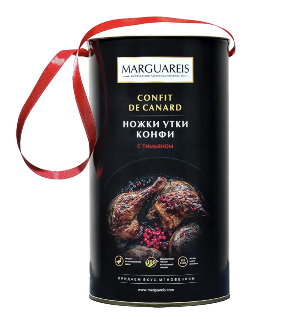 Ножки утки конфи (330гр) клюквенный соус