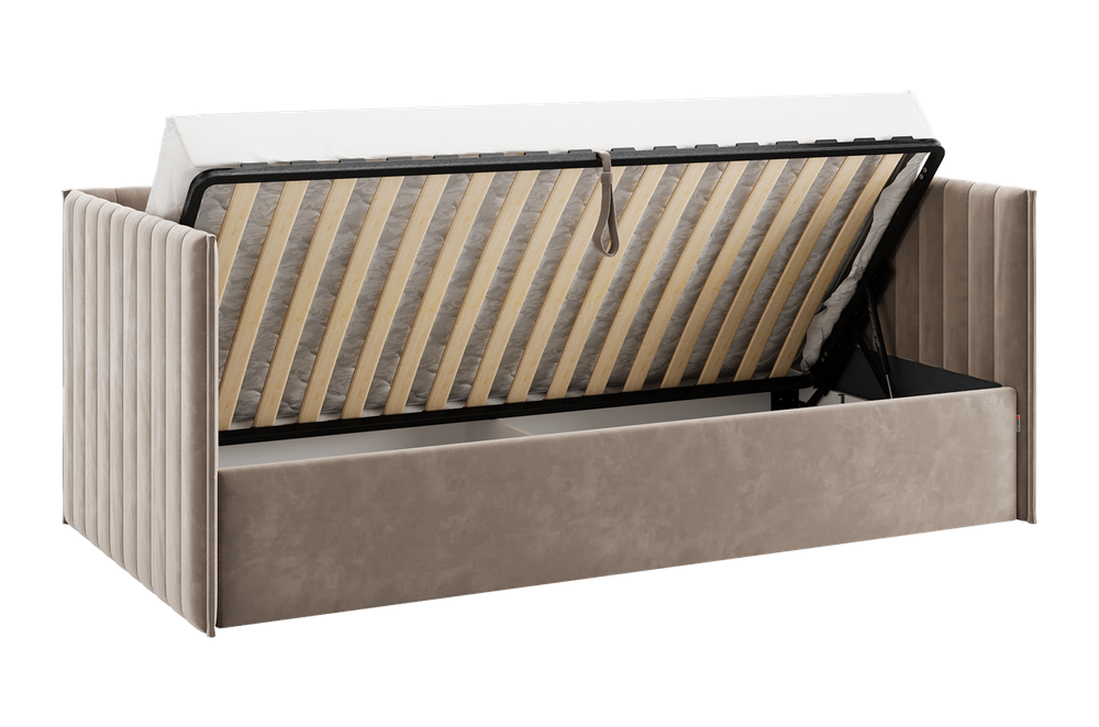 Кровать софа с подъемным механизмом Твикс 900*2000 (велюр) МФ Мебельсон, г. Ижевск