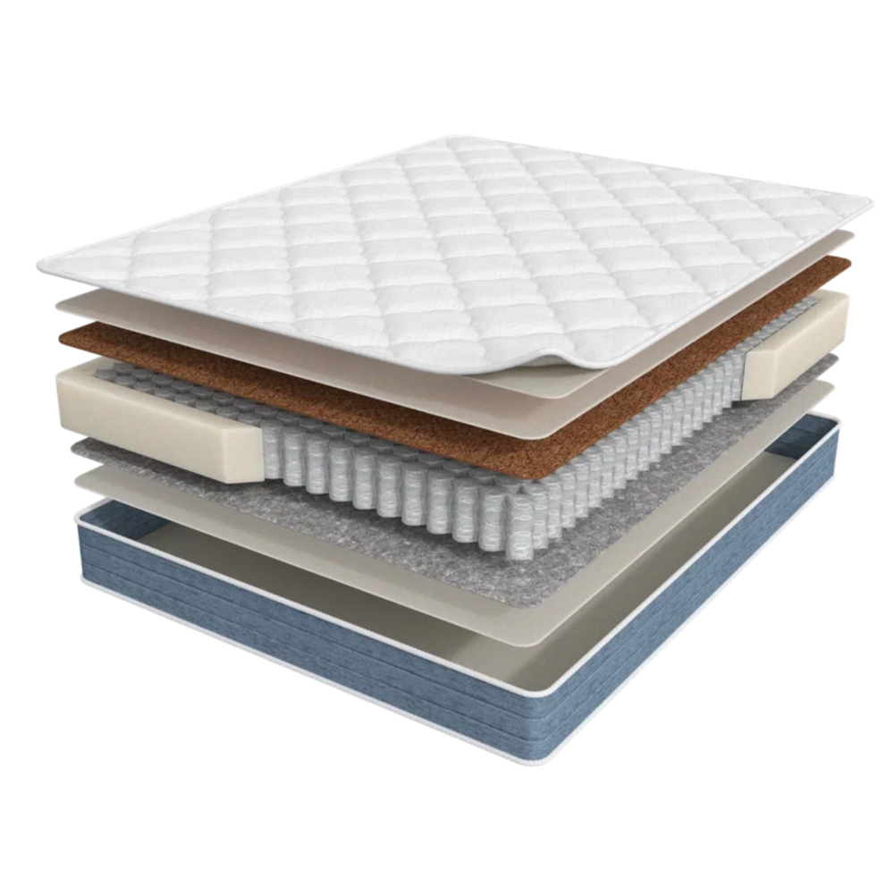 Матрас Sontery by Askona Prime Mix 160x200х20, средний/среднежесткий