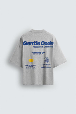 ZARA ФУТБОЛКА С КОМБИНИРОВАННЫМ ПРИНТОМ СОЛНЦА, СЕРЫЙ МЕЛАНЖ