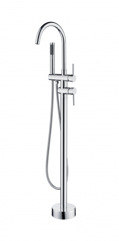 Смеситель напольный Groсenberg GB900 Хром