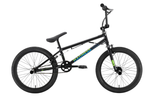 Велосипед Stark Madness BMX 2, 2022 черный/зеленый