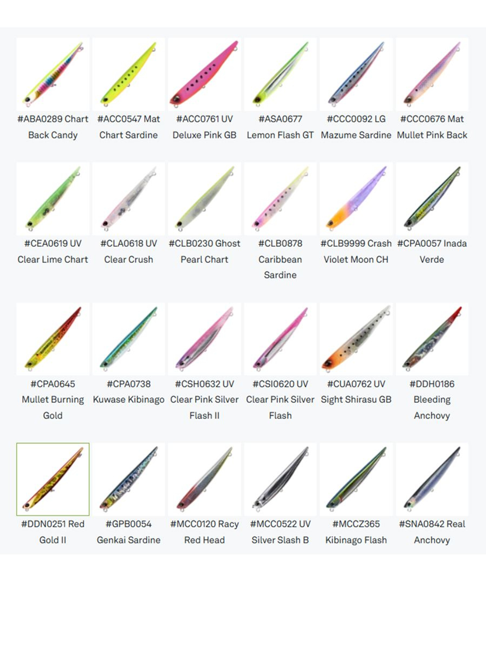 Воблер DUO Bay Ruf Manic Fish 77, CRA0671 Clear Inakko Gold OB, 77 мм, 9 г, тонущий, стикбейт