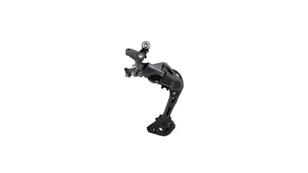 Переключатель задний Shimano Deore, M4120, SGS, 10/11 скоростей, крепление на болт, черный
