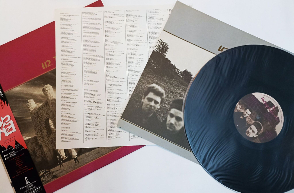 Винтажная виниловая пластинка LP U2 The Unforgettable Fire (Japan 1984)