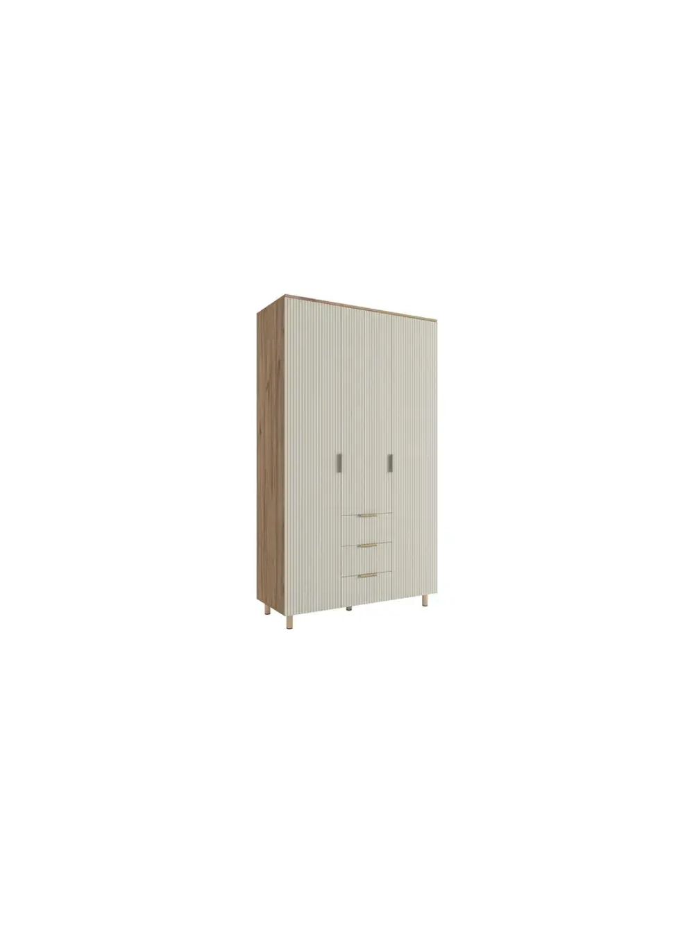 Шкаф распашной 120х50х210 с ящиками Birmingham 10