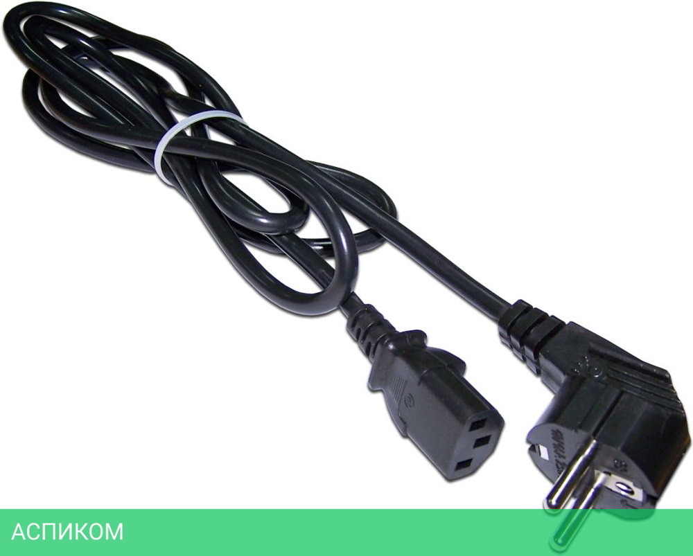 Шнур питания Lanmaster LAN-PP13/SHA-5.0-BK черный